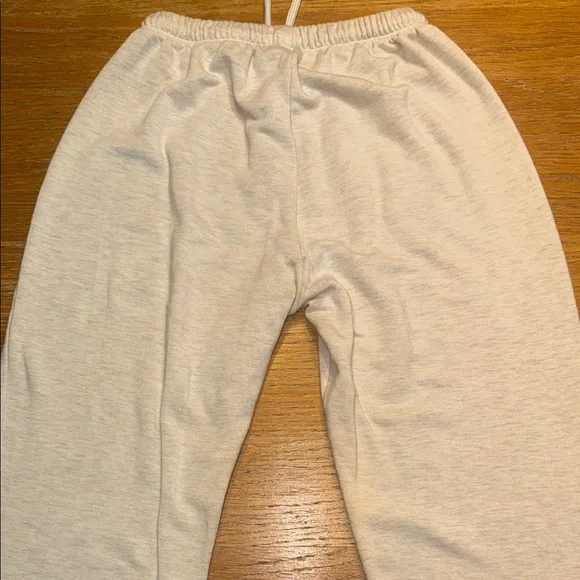 Aerie Cream Flare Wide Leg Pants - Picture 4 of 5